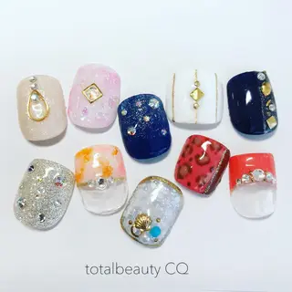 ネイル トータルビューティー CQのネイルデザイン