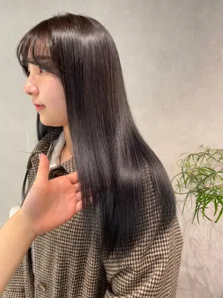 ロング カラー ナチュラル透明感🌱 小山美樹子のヘアスタイル