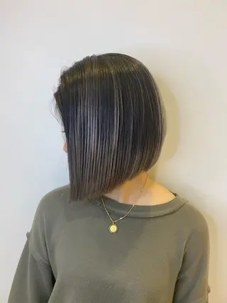 ミディアム カラー シールエクステ⭐️ オオミタクヤのヘアスタイル