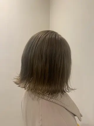 ショート カラー ヘアアレンジ 金子 廉のヘアスタイル