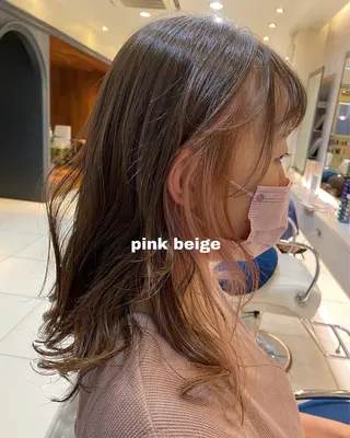 ロング sea's所属・ヒラカホ/矢場町/ ブリーチ/似合わせのヘアスタイル