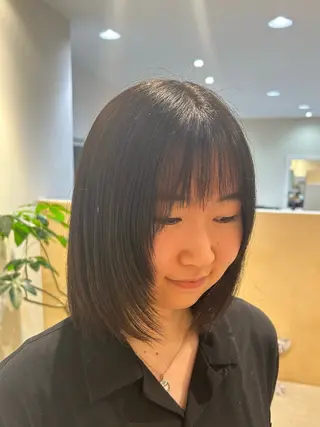 ミディアム LiEn hair’s BEAU group所属・青山 里帆のヘアスタイル