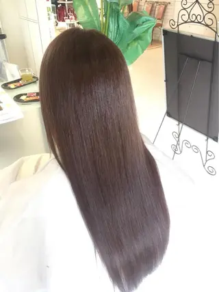 ロング カラー ［銀座］淡色 ラベンダー🫧大村のヘアスタイル