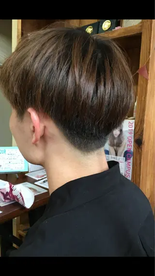 メンズ 中谷 浩子のヘアスタイル