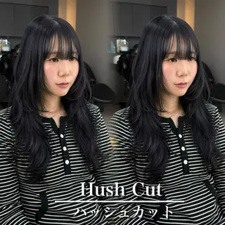 ミディアム カラー 垢抜けトレンド レイヤー🩵廣戸楓のヘアスタイル