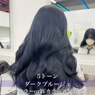 ロング カラー 表参道/透明感カラー /暗髪/ジュキヤのヘアスタイル