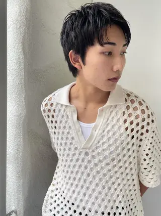 ショート メンズ log所属・近藤 裕嗣のヘアスタイル