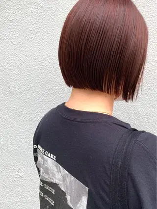 ショート 落合 妙佳のヘアスタイル