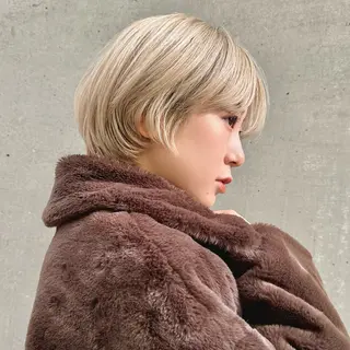 ショート 岸本 理希のヘアスタイル