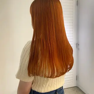 ロング カラー 髪質改善 イオリのヘアスタイル