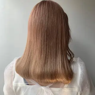 セミロング カラー ☀️Luana☀️ 公式/大通のヘアスタイル