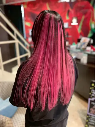 ロング カラー HAIR & MAKE EARTH 土気店所属・🎨メンズブリーチ/ 糸久 尚輝🎨のヘアスタイル