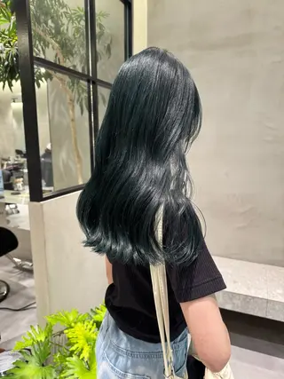 セミロング ハルヒ/ハイトーン/ ボブのヘアスタイル