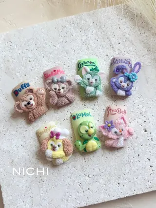 ネイル NICHI nail salon & school所属・NICHI 田所梨英のネイルデザイン