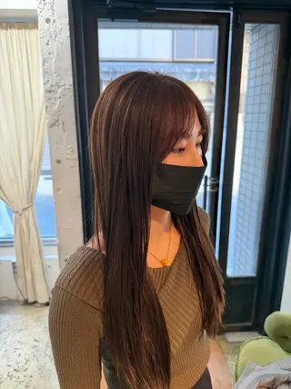 ロング カラー kauti  池袋所属・山崎 奈瑠のヘアスタイル