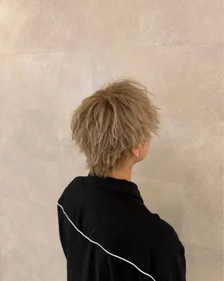 ショート カラー Hair Spirit anx所属・熊田 歩夢のヘアスタイル