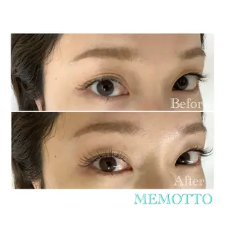 マツエク・マツパ MEMOTTO CHIHIROのマツエク・マツパデザイン