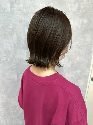 ショート C’LD hair  produce /シールドヘア所属・モテ髪/ボブ/ショー ト/アダチフウトのヘアスタイル