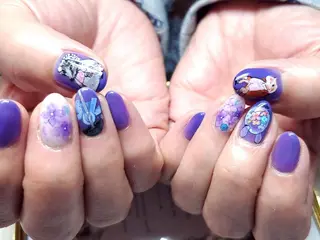 ネイル おで@ oderi_nailのネイルデザイン