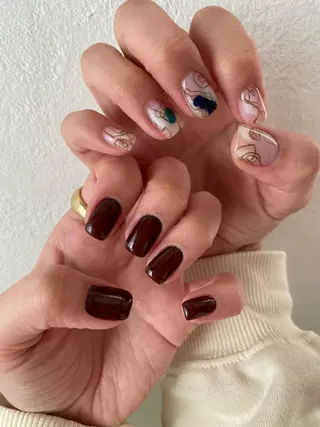 ネイル and M. nailのネイルデザイン