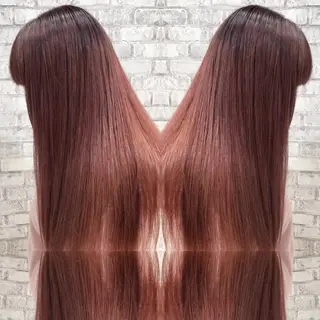 ロング カラー ヘアアレンジ 秋山 幸太のヘアスタイル