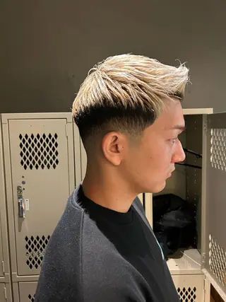 ショート FRANK'S BARBER AND BEER CLUB所属・中津川 侑那のヘアスタイル