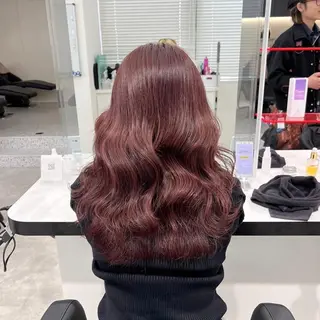 ロング カラー みう/仙台/暖色/ 艶髪/顔周りカット/のヘアスタイル