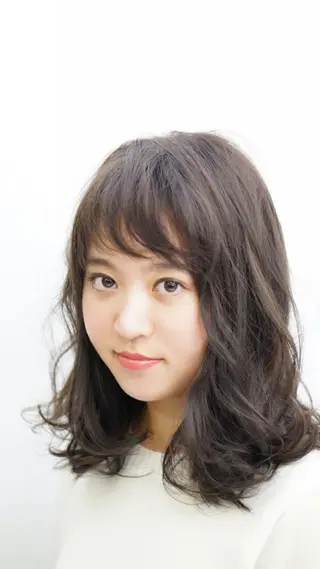 ミディアム 森田 優也のヘアスタイル
