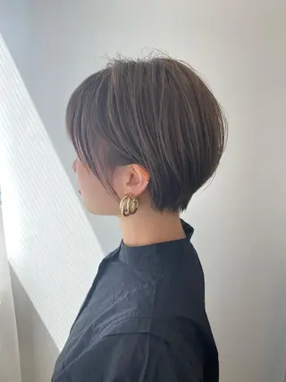 ショート カラー 森 海のヘアスタイル