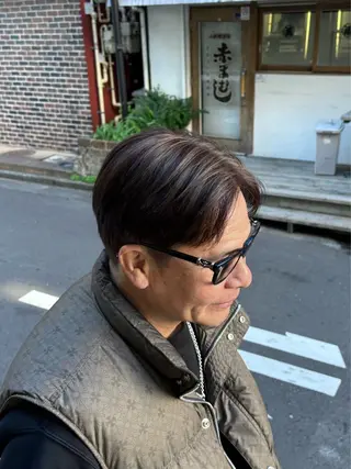 カラー メンズ 💎メンズ特化🔥 カット/パーマのヘアスタイル