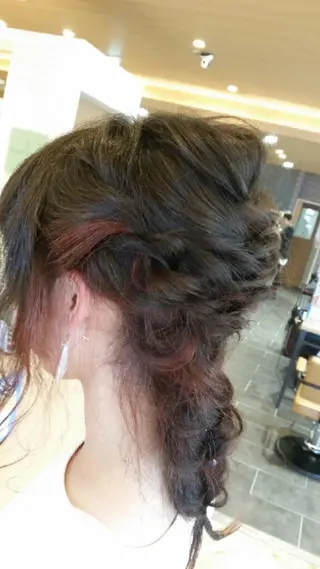 カラー 北野 親善のヘアスタイル