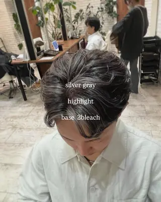 ショート メンズ メンズパーマ ／瀧澤 陽奈 ☾ᐝのヘアスタイル