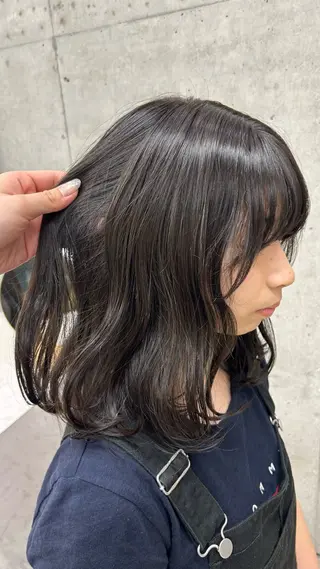 ミディアム LOE所属・LOE Yuuka/42🩵のヘアスタイル