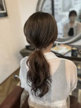 ロング DILL大通り所属・札幌初コテ巻きパーマ 🍁和田洋🍁のヘアスタイル