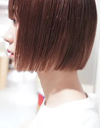 ミディアム カラー パーマ ヘアアレンジ ヘアーラウンジ エゴ(Hair Lounge EGO)Hair Lounge EGO　武蔵新城店所属・クボ タのヘアスタイル