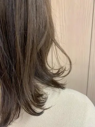 ミディアム カラー Silk-lei【銀座店】所属・銀座/美髪縮毛矯正 /髪質改善/山本翔華のヘアスタイル