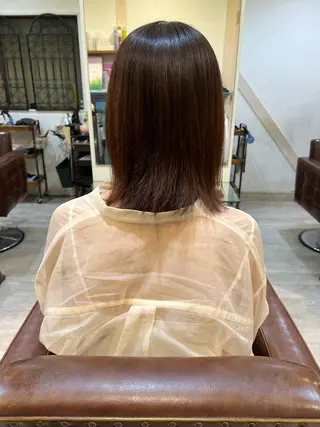 ミディアム 北崎 颯のヘアスタイル