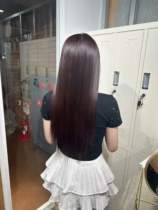 ロング リキ/髪質改善 /縮毛矯正🫧のヘアスタイル