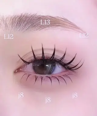 マツエク・マツパ APEX SALONのマツエク・マツパデザイン