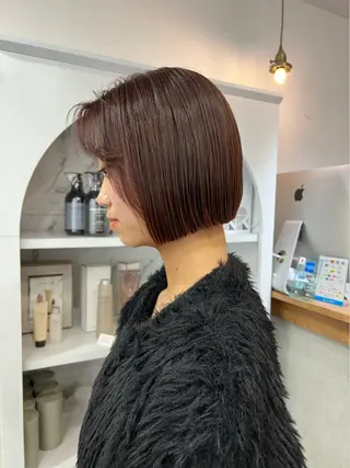 ミディアム いざわりお /梅田/ブリーチのヘアスタイル