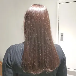 セミロング カラー パーソナルカラー 診断🍀マリンのヘアスタイル