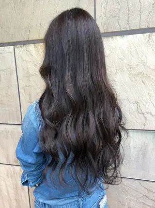 ロング カラー 🦄艶カラー×韓国 NANA💎🐬のヘアスタイル