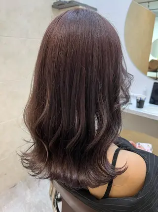 セミロング 【髪質改善特化】 鈴木　笑のヘアスタイル