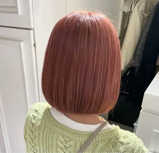 ミディアム カラー 矢幡 栞菜のヘアスタイル