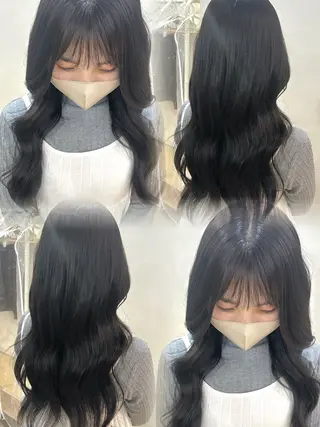 セミロング カラー 🎀asumi/艶カ ラー/ミディアムのヘアスタイル