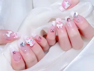 ネイル M🌷nail 長さだし専門店のネイルデザイン