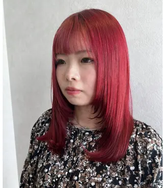 セミロング "今"だけでない美髪 KOTOMIのヘアスタイル