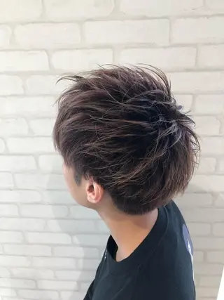 ショート カラー メンズ 北脇 健治のヘアスタイル