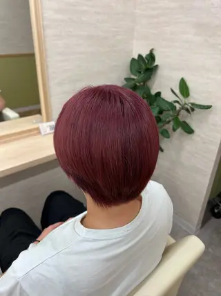 ショート ✨艶カラー✨ 🍒Rinna🍒のヘアスタイル