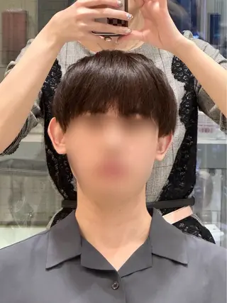 カラー メンズ 【𝐀𝐬𝐡-池袋 】ひな 🎀💭のヘアスタイル